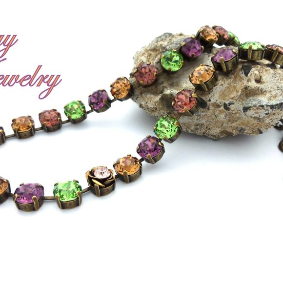 Swarovski Crystal Country Roads Necklace - Picture 6 of 9